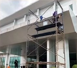 บริการทำความสะอาดอาคาร บริการทำความสะอาดโรงงาน
